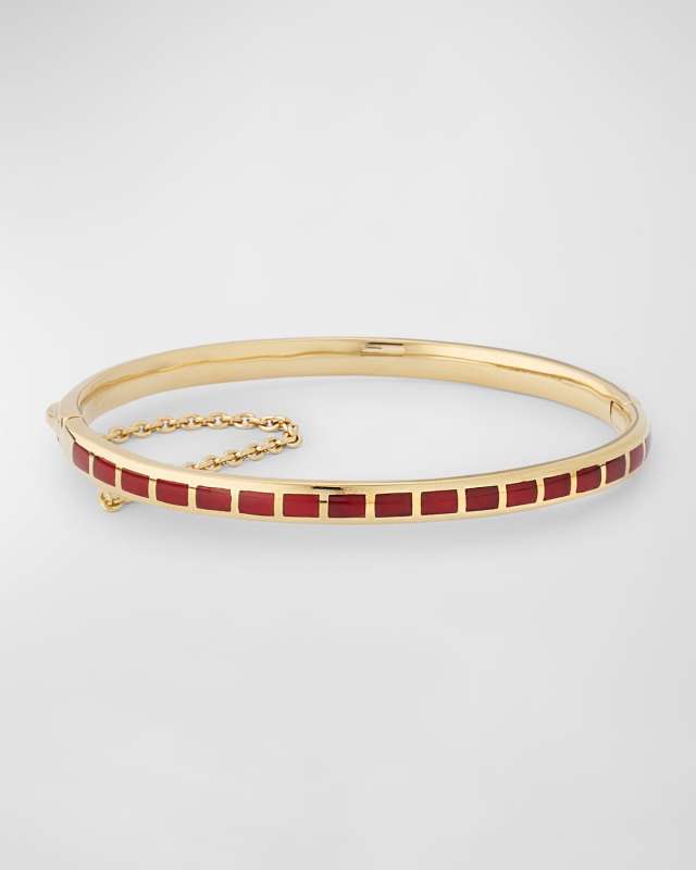 Dash Rectangle Gemstone Bracelet