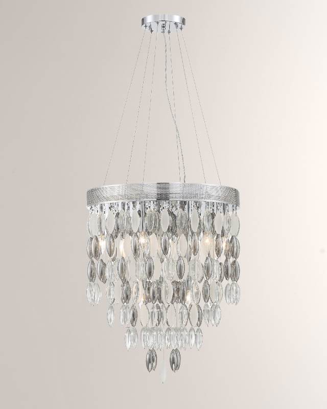 Hudson 9-Light Chrome Chandelier