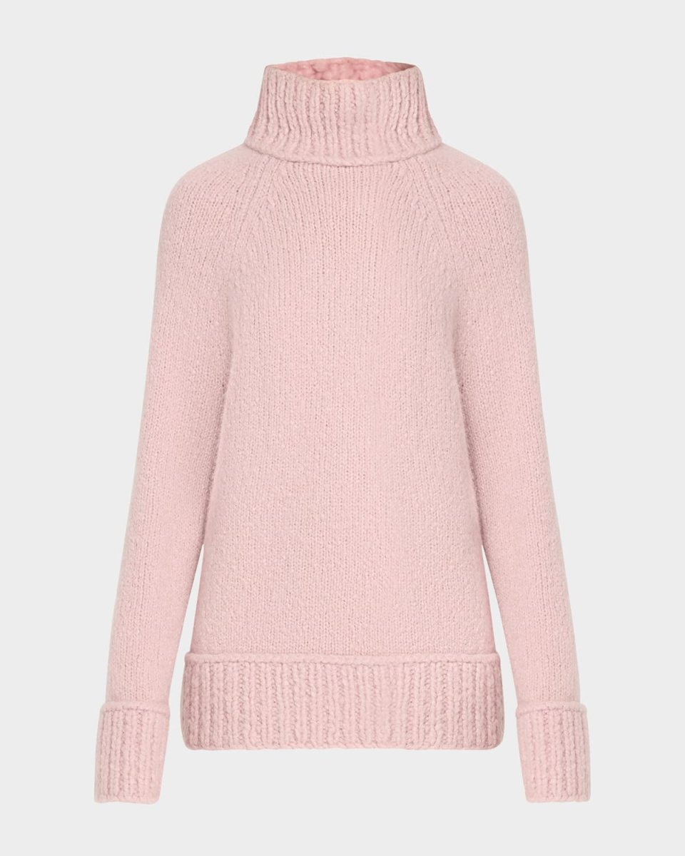 Oversized Turtleneck Cashmere Sweater