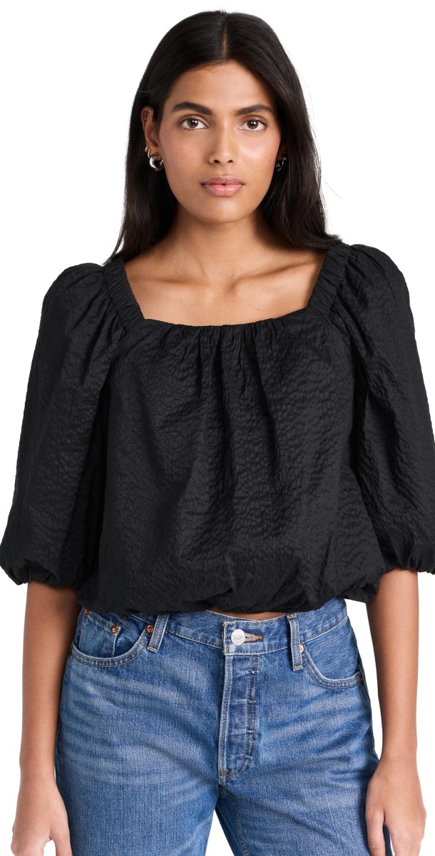 AYR The Midsummer Top Black