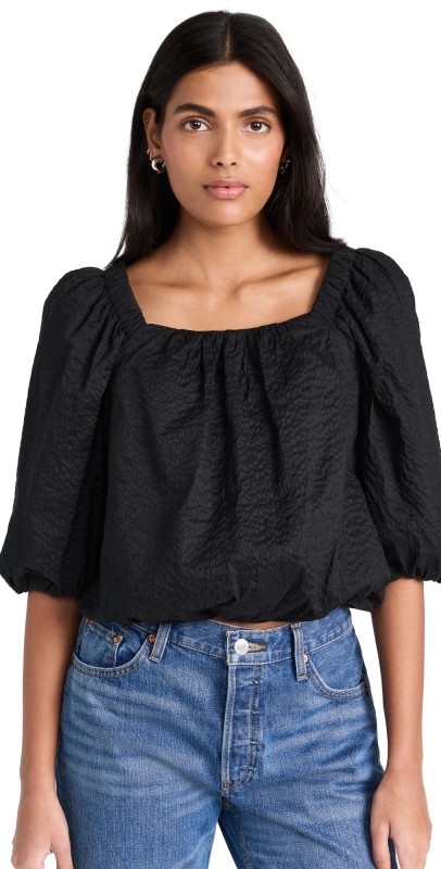 AYR The Midsummer Top Black