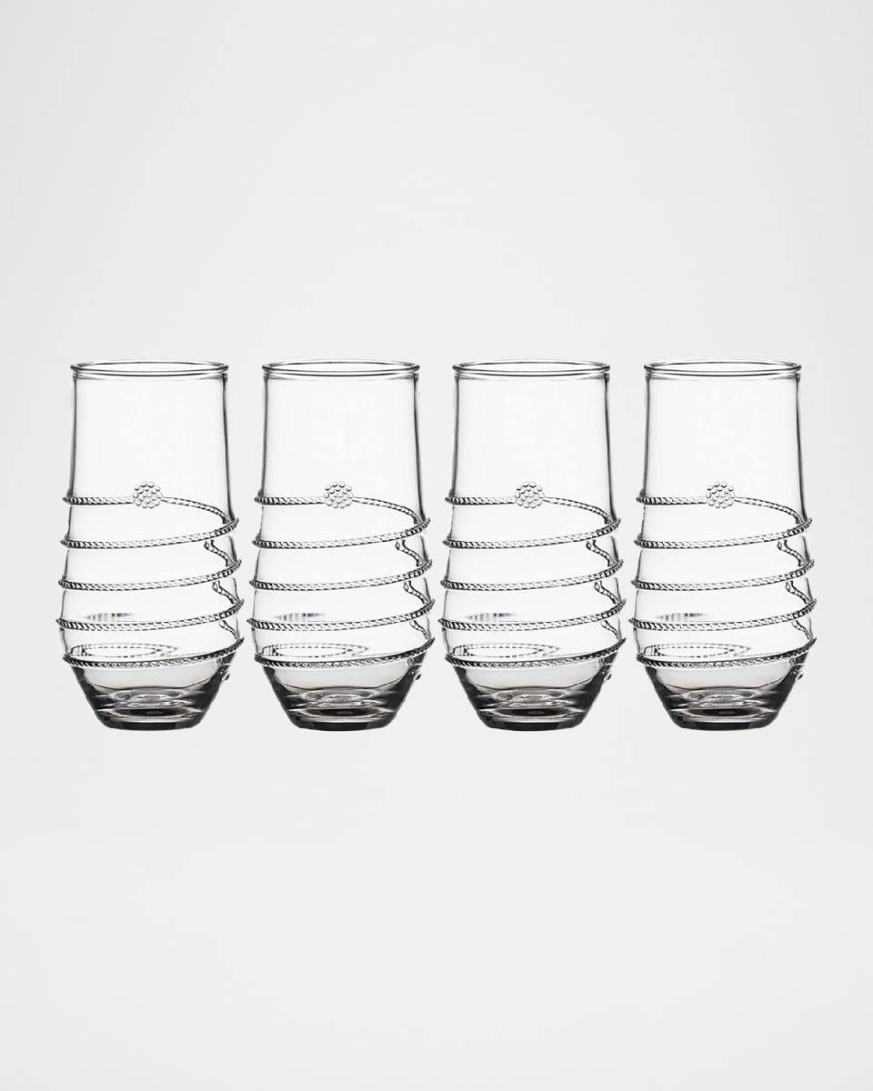 Amalia Acrylic Large Tumbler, Set of 4