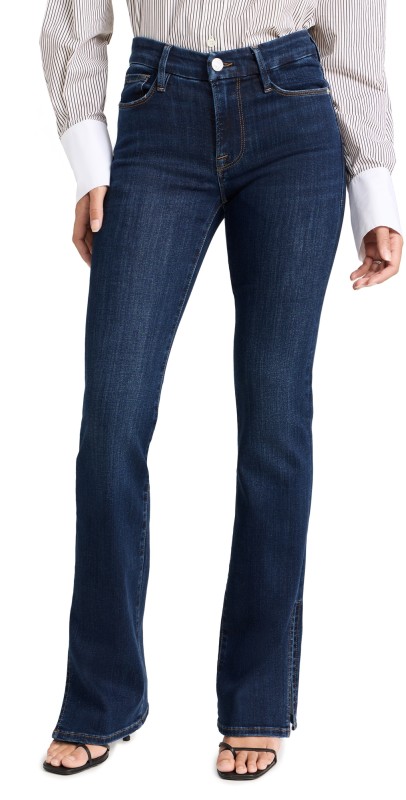 FRAME Le Mini Boot Slit Jeans Majesty
