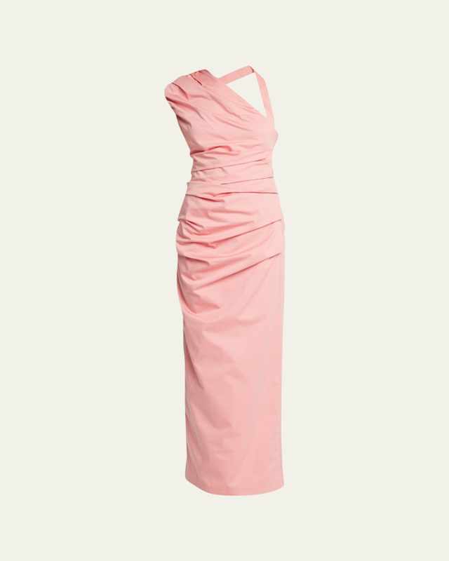 Giacomo Asymmetric Gathered Gown