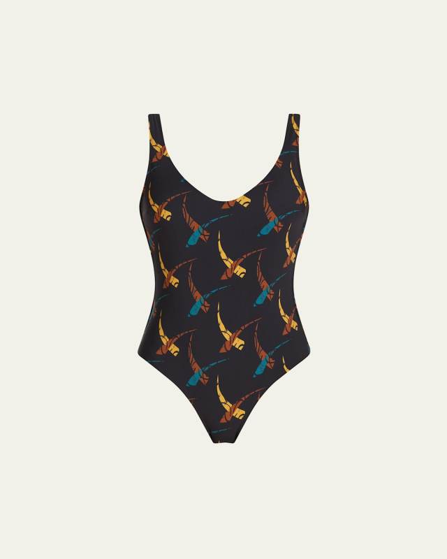 Verona Printed One-Piece Swimsuit