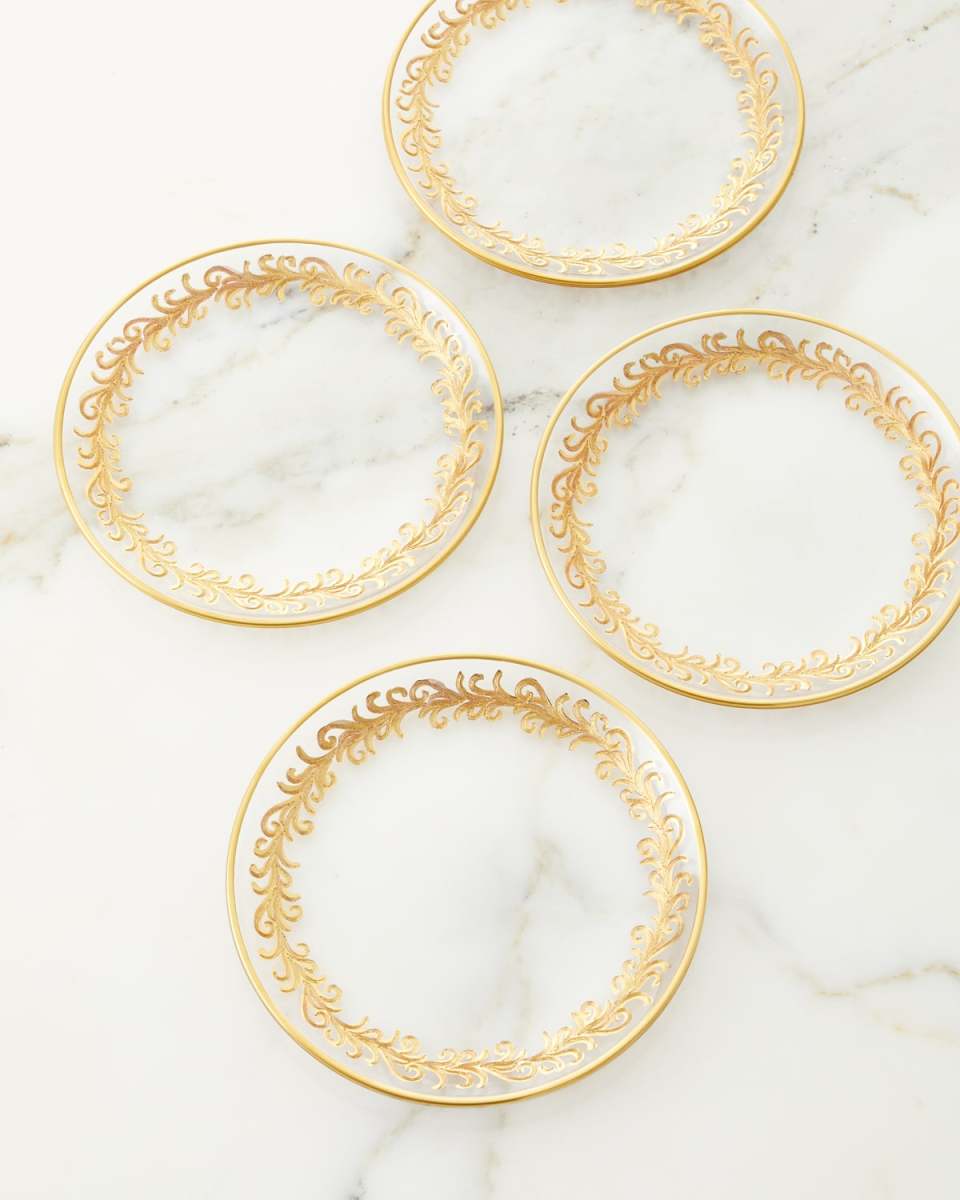 Oro Bello Bread Plates, Set of 4
