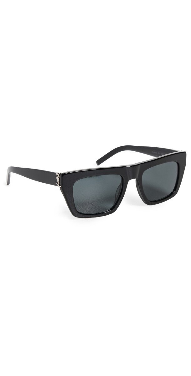 Saint Laurent SL M131 Sunglasses Black-Black-Black