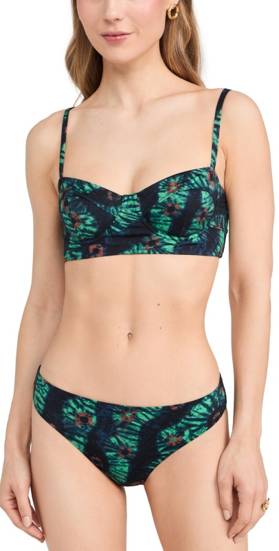 Ulla Johnson Zahara Bikini Top Oasis