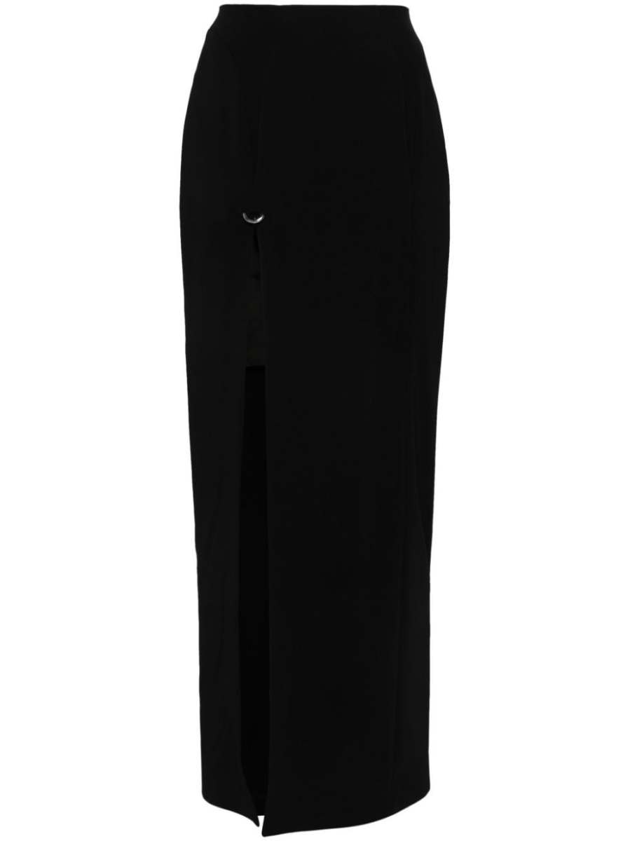 side-slit maxi skirt