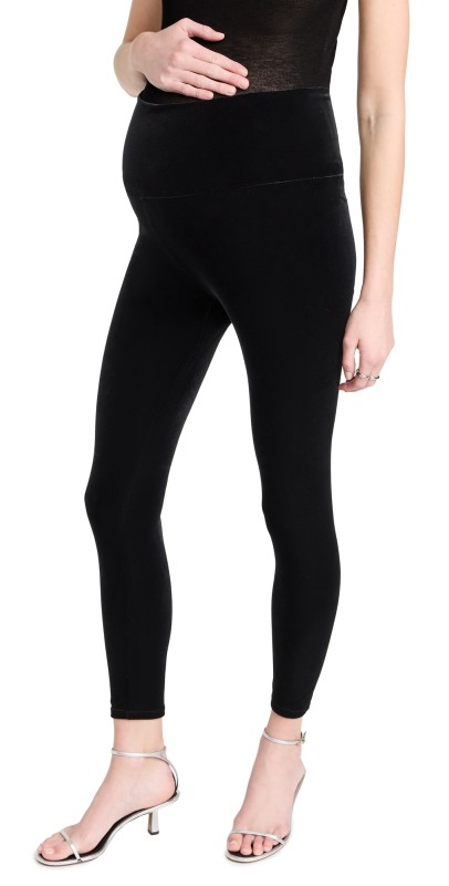 HATCH The Before, During and After Velvet Leggings Black