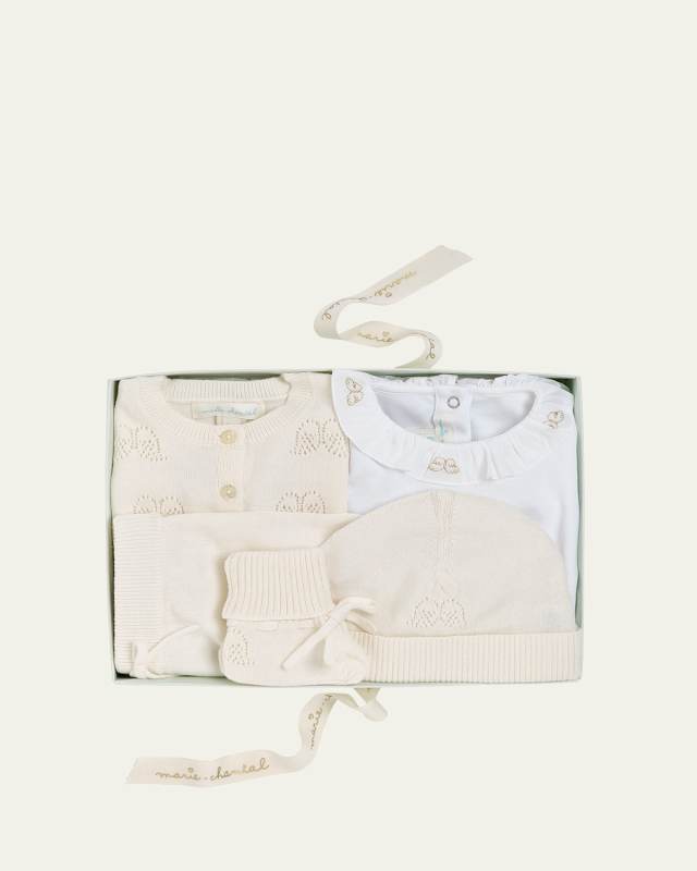 BABYS FIRST KNITWEAR GIFT SET
