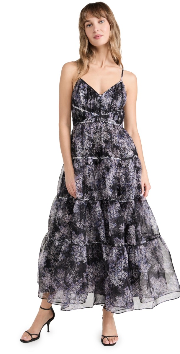 Cinq à Sept Livvy Dress Black Multi