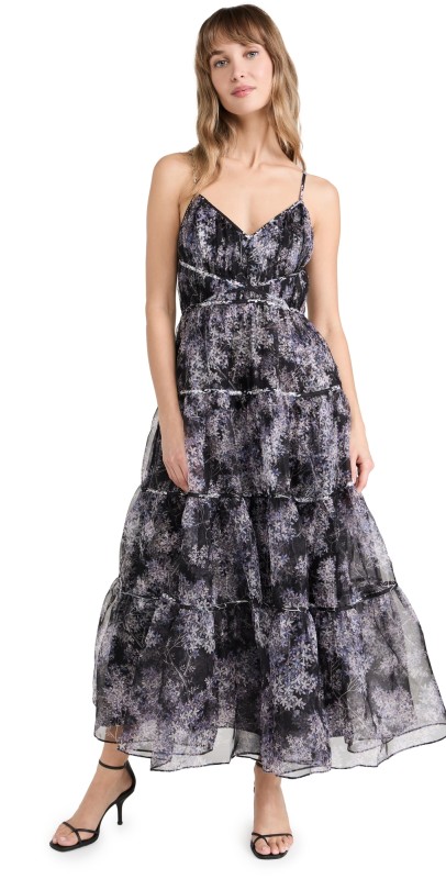 Cinq à Sept Livvy Dress Black Multi