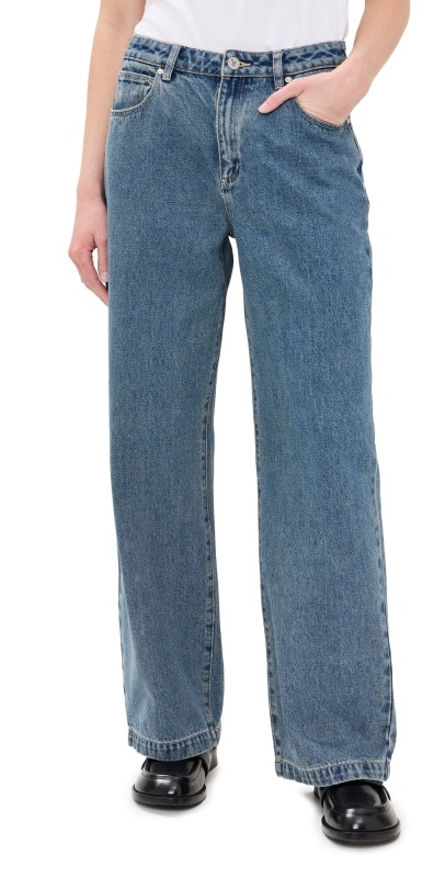 ABRAND 95 Baggy Charly Jeans Mid Indigo
