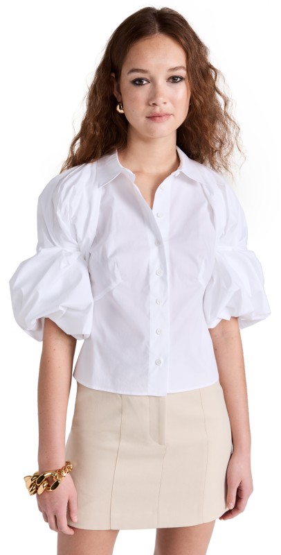 Jacquemus La Chemise Maraca Blouse White