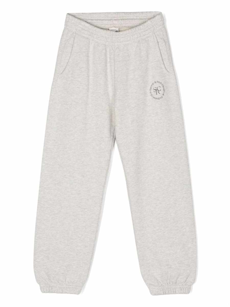 logo-print track pants