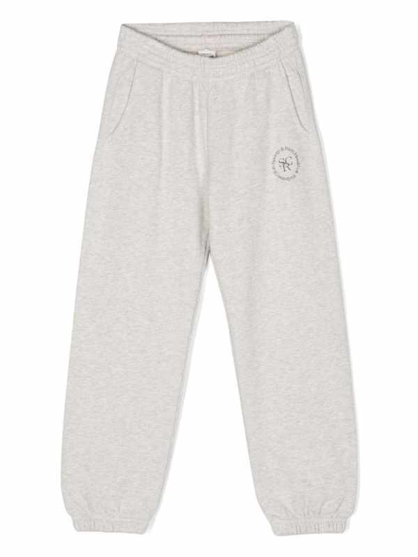 logo-print track pants