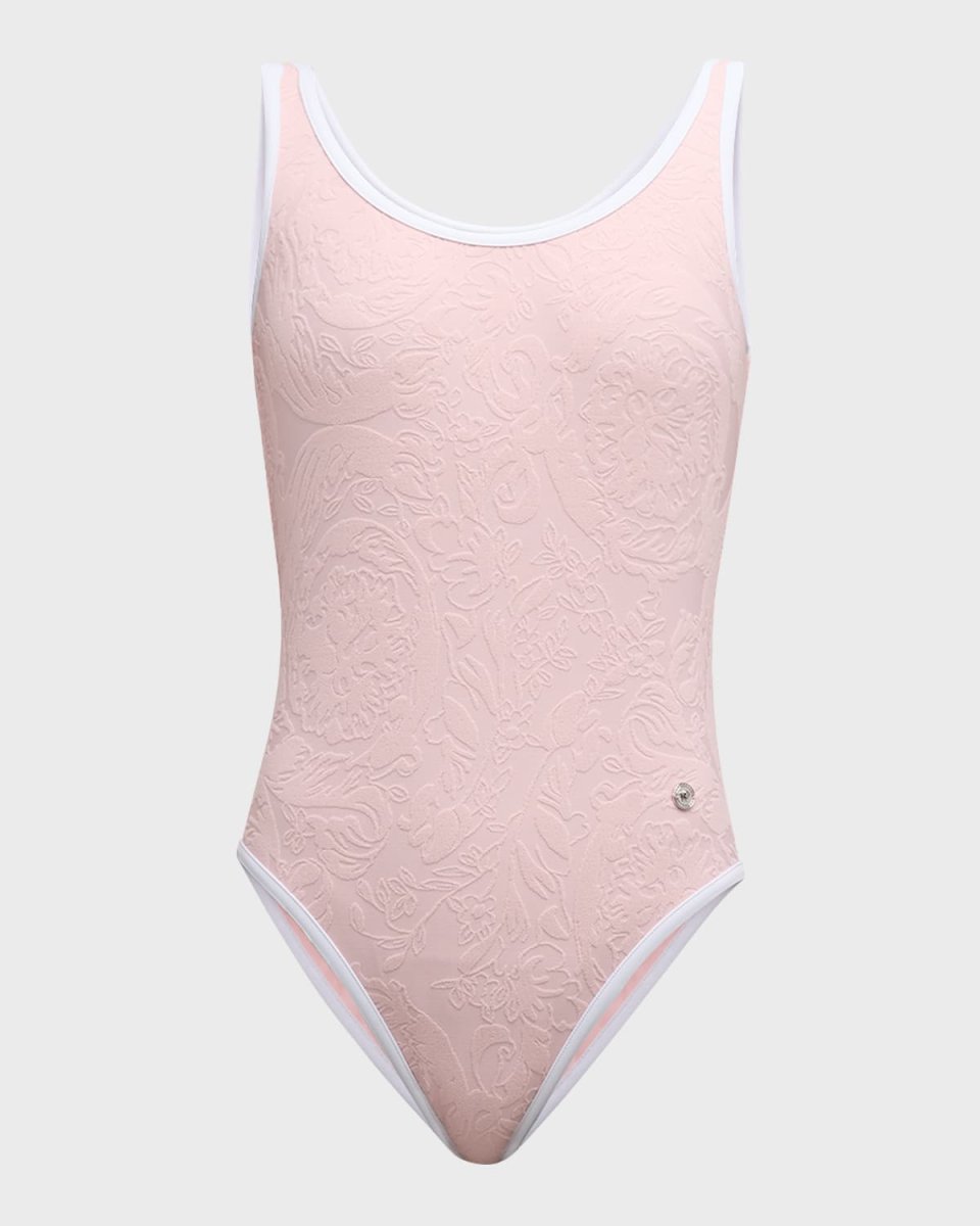 Baroque Jacquard One-Piece Swimsuit