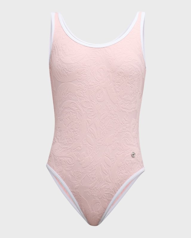 Baroque Jacquard One-Piece Swimsuit