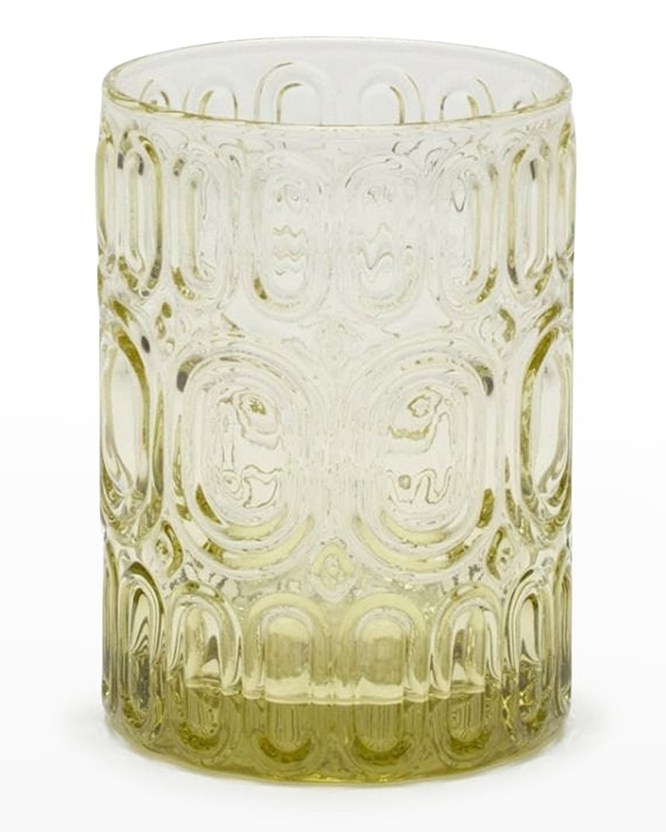 Aaron Green Tumbler Glasses, Set of 6