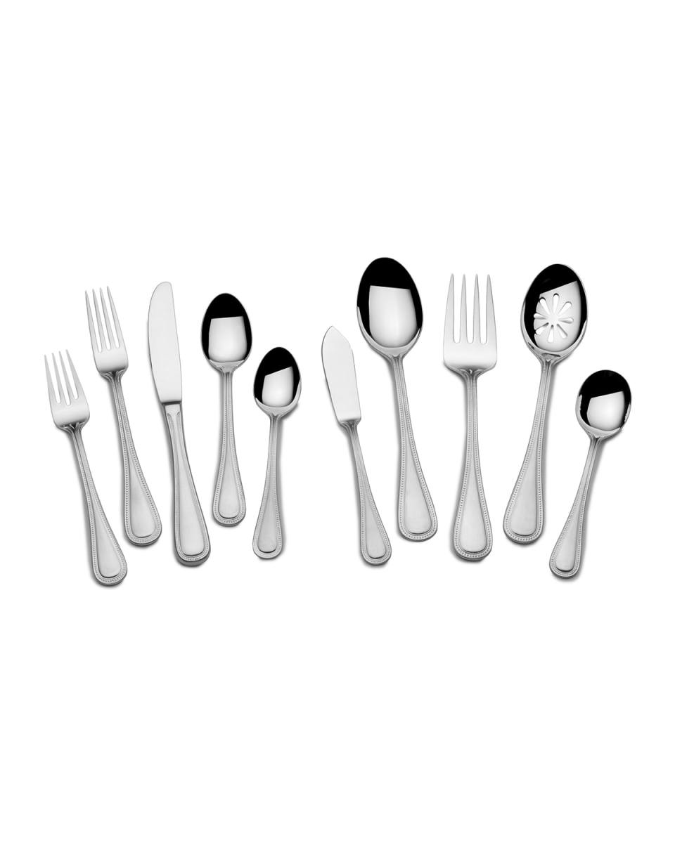 Towle Beaded Antique 45-Piece Flatware Service