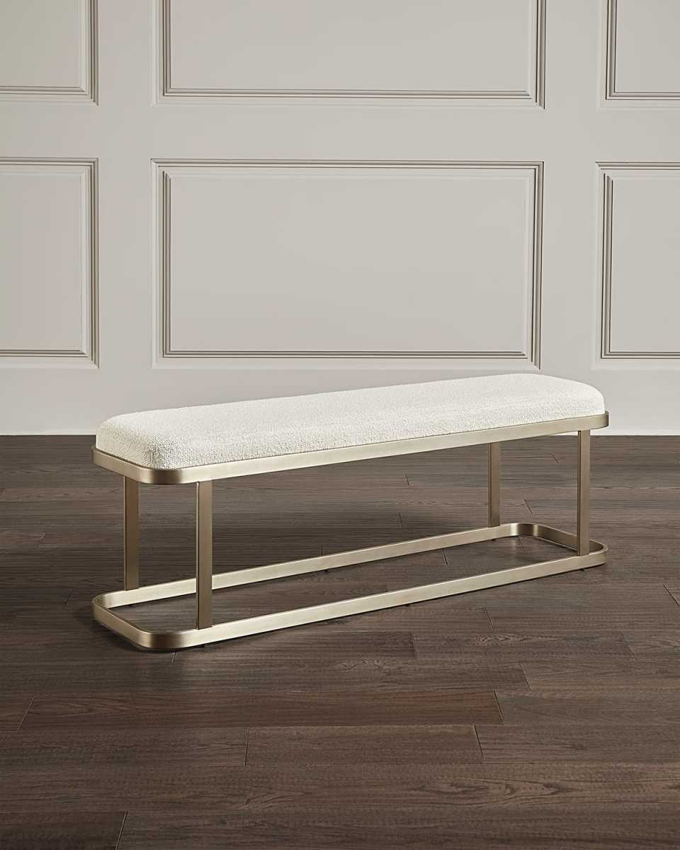 River Branch Upholstered Bench