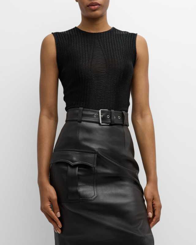 Armour Stitch Knit Top