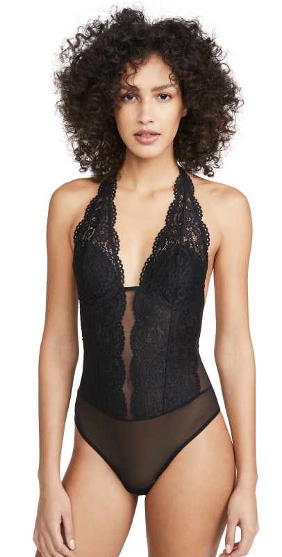 b. tempt'd by Wacoal Ciao Bella Thong Bodysuit Night