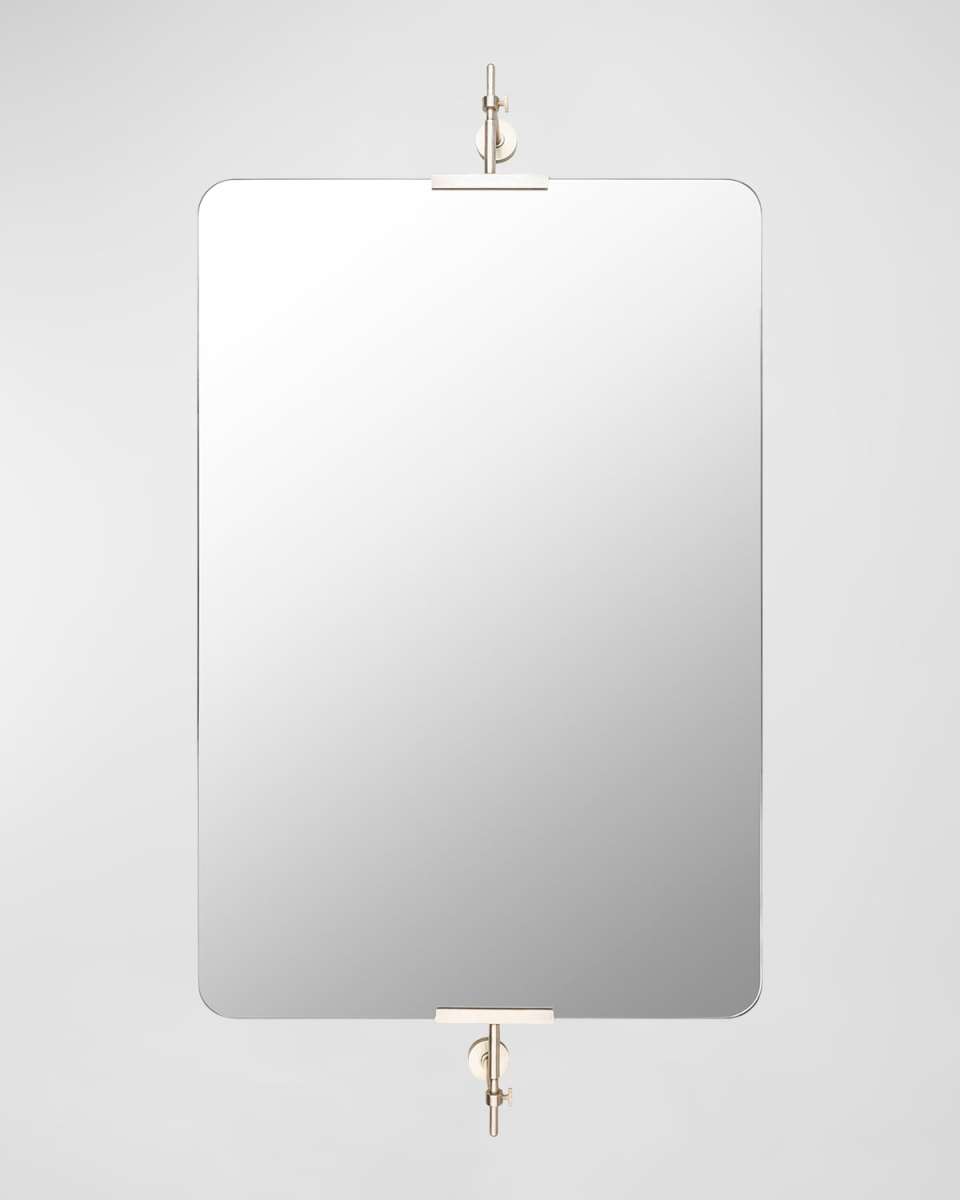 Anastasya 48" Wall Mirror, Silver