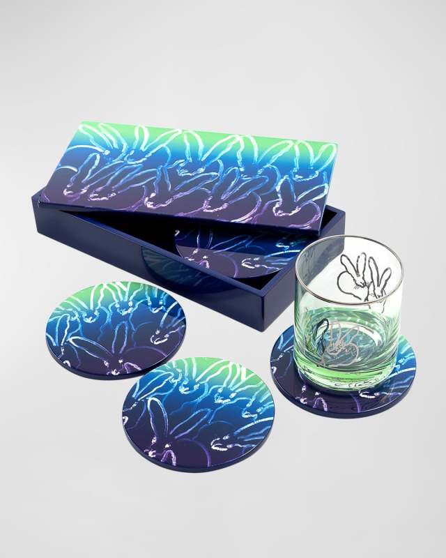 Ombre Coaster Box, Set of 6