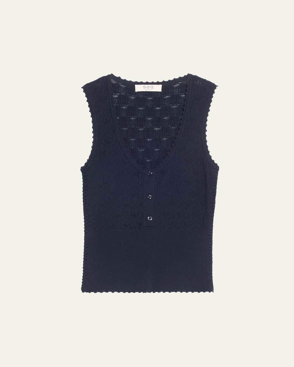 Mila Pointelle Tank Top