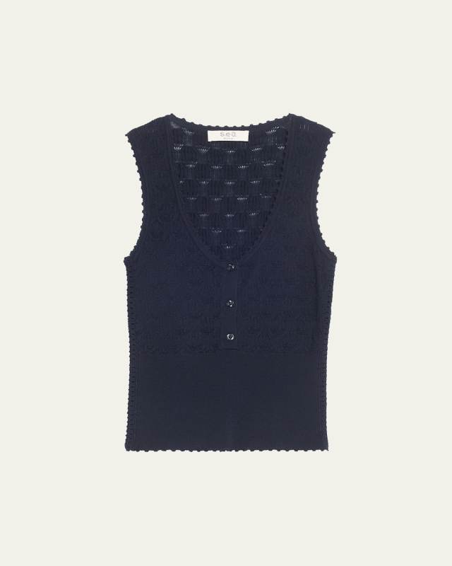 Mila Pointelle Tank Top