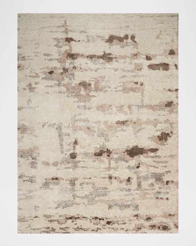 Truffle Hand Knotted Rug, 9' x 12'