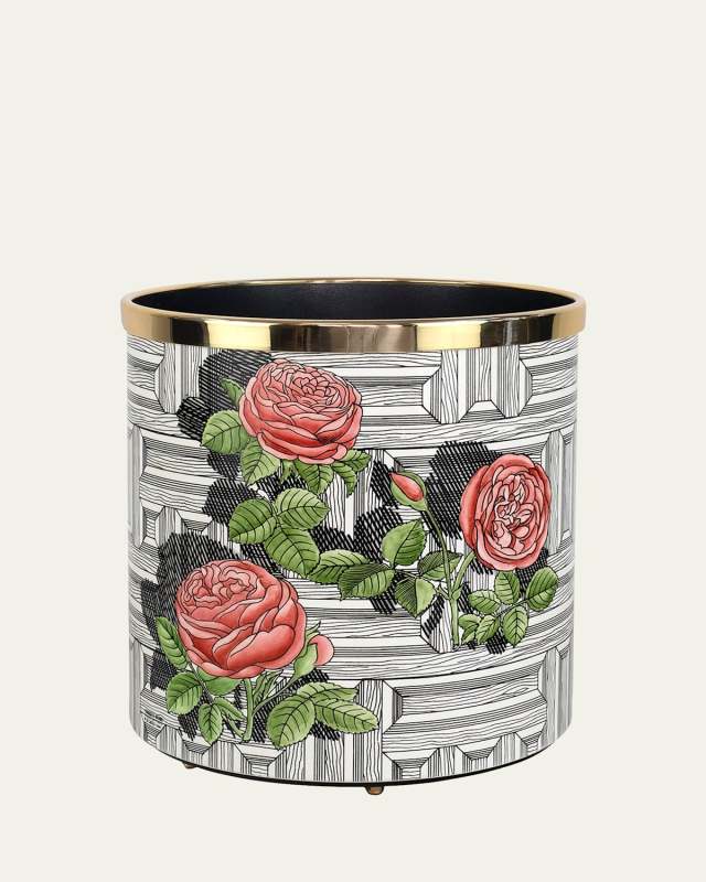 Paper Basket - Musciarabia Con Rose Colore