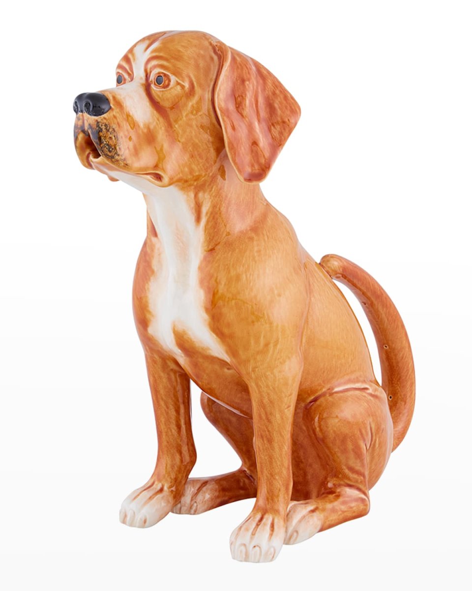 Brown Brown Dog Pitcher