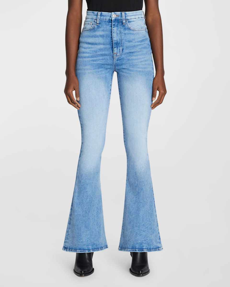 Ultra High Rise Skinny Flare Jeans