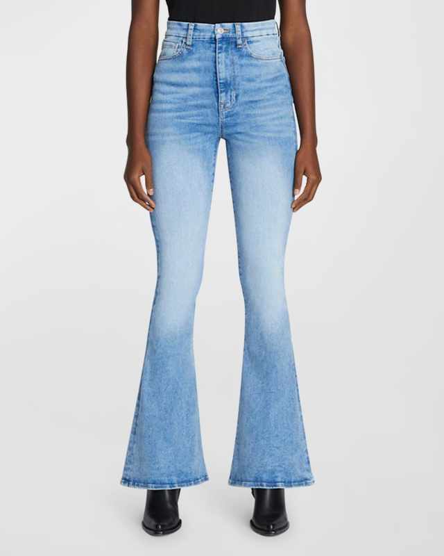Ultra High Rise Skinny Flare Jeans