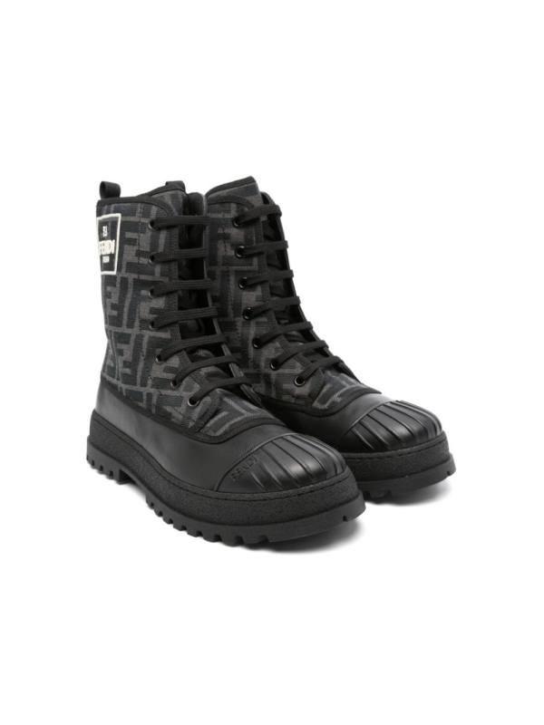 Zucca-pattern ankle boots