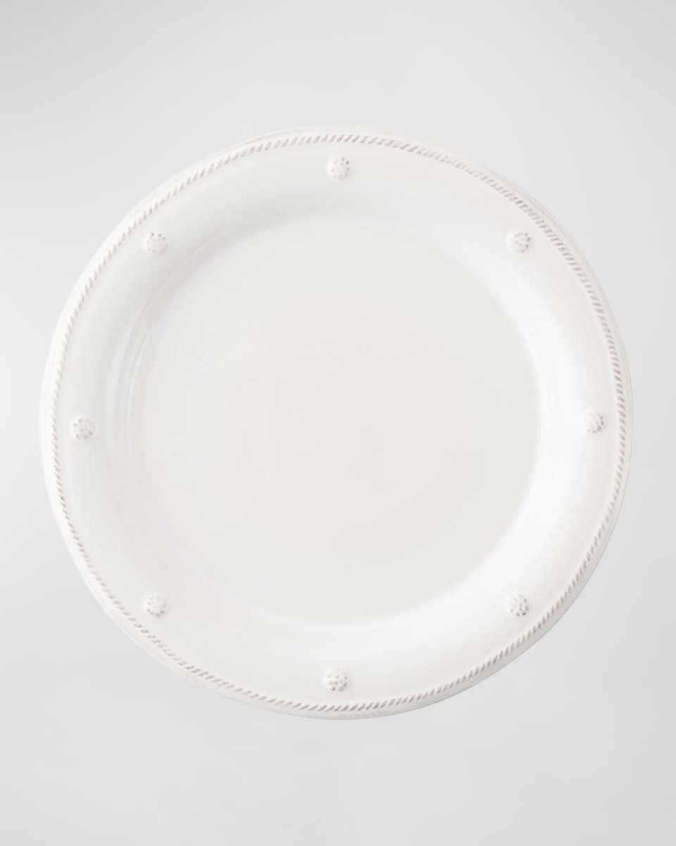 Berry & Thread Dessert/Salad Plate - Whitewash