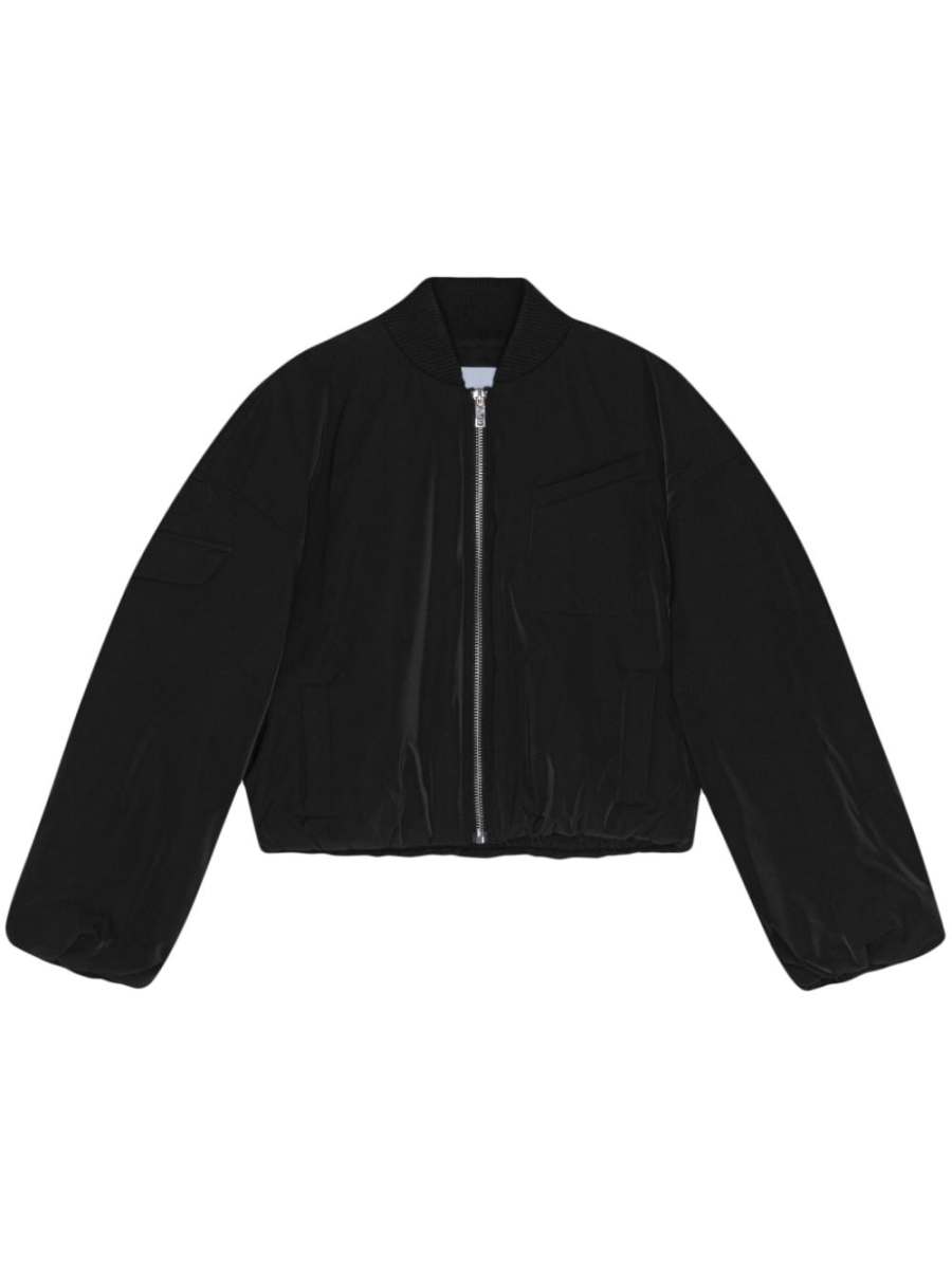 drop-shoulder bomber jacket