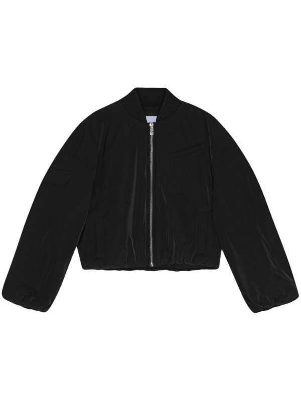 drop-shoulder bomber jacket
