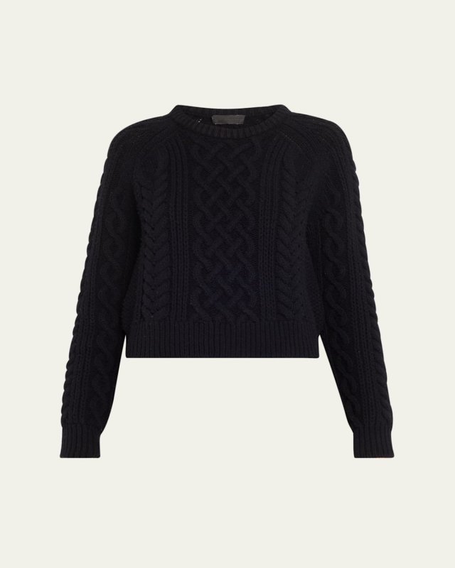 Renata Cable Cashmere Sweater