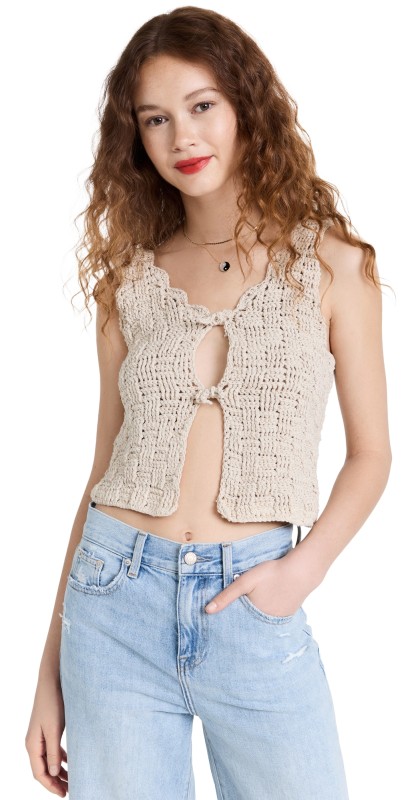 Tach Clothing Angela Top Ivory