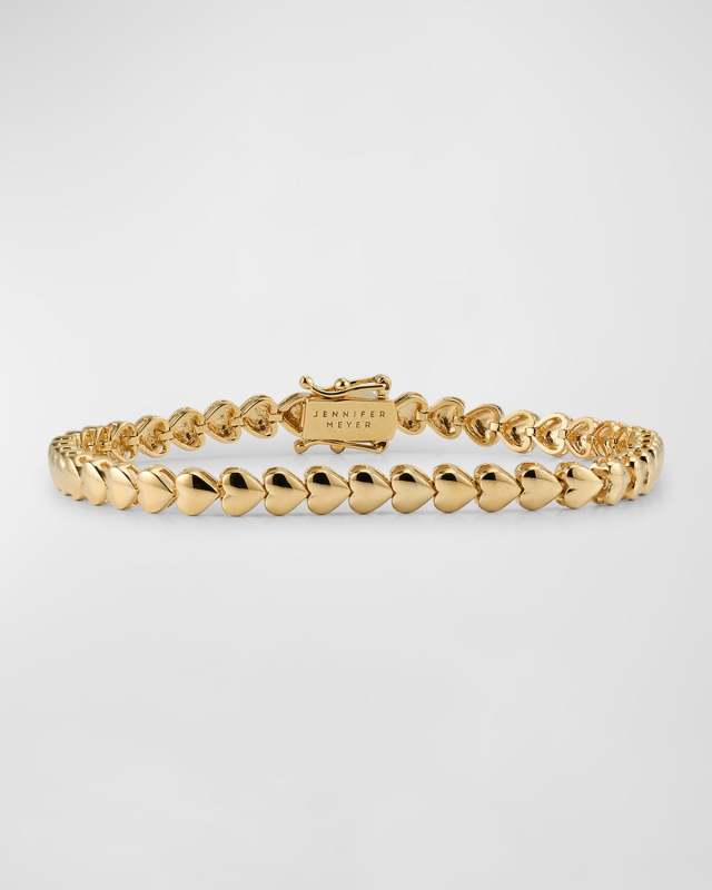 Heart Tennis Bracelet