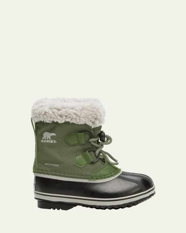 Kid's Yoot Pac Nylon Fleece Trim Snow Boots, Toddlers/Kids