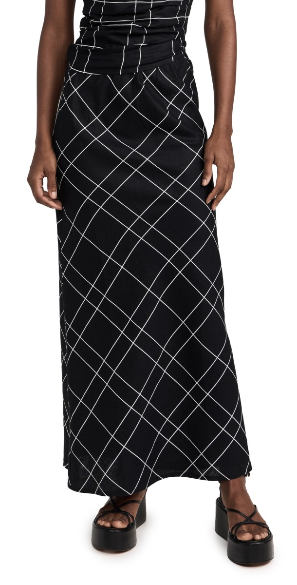 FAITHFULL Dalicenca Skirt Letizia Check/Black