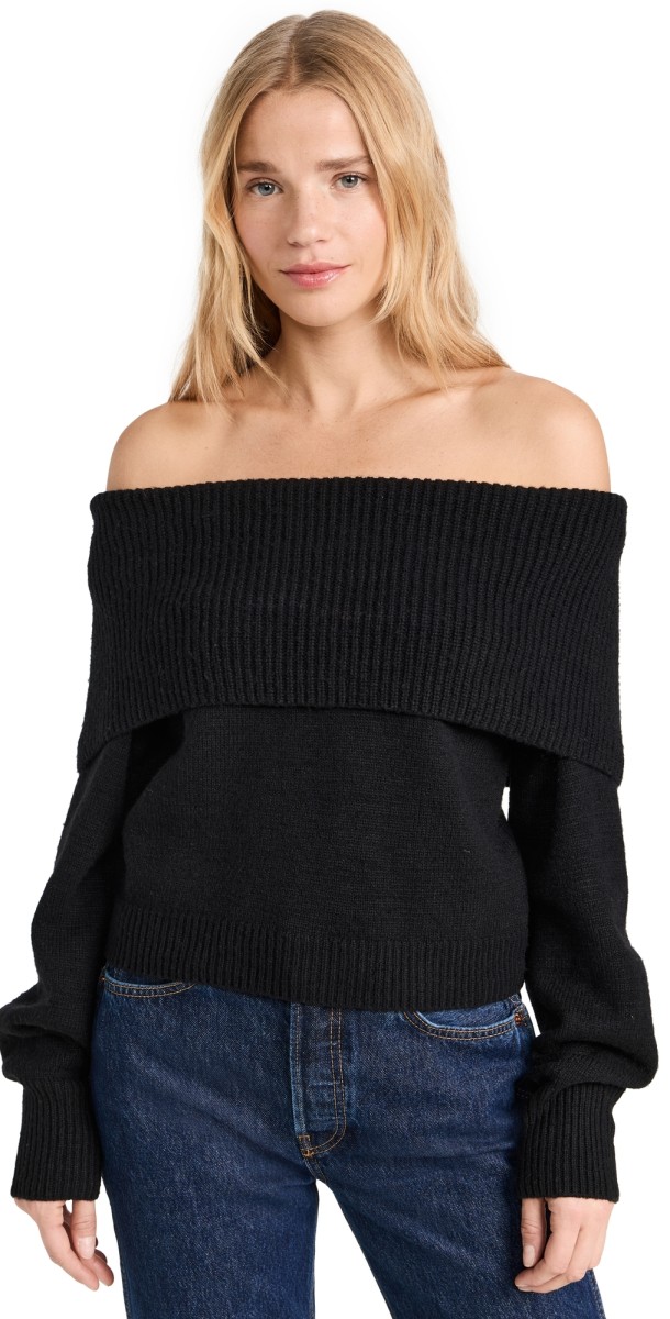 Splendid Harlow Sweater Black