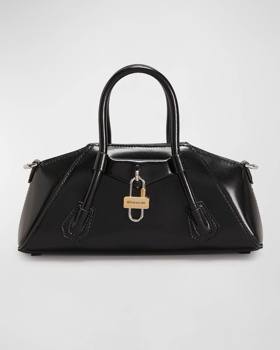 Antigona Stretch Mini Top Handle in Box Leather