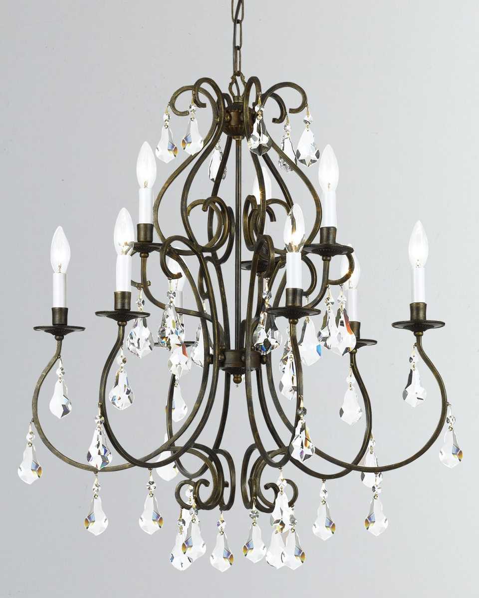 Ashton 9-Light English Bronze Chandelier