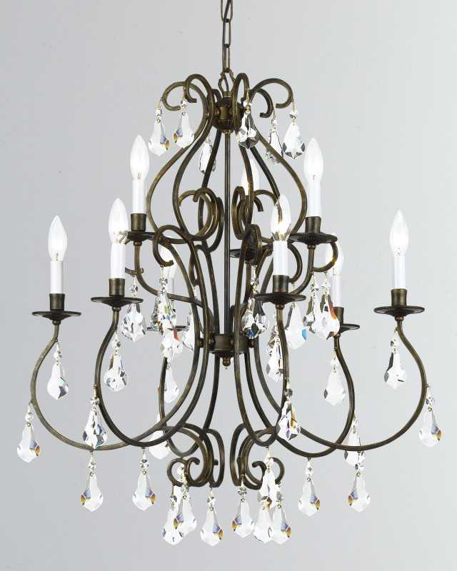 Ashton 9-Light English Bronze Chandelier